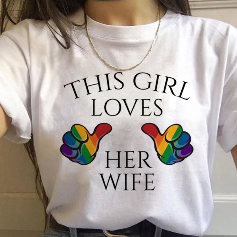 THIS GIRL LOVES HER WIFE TEE