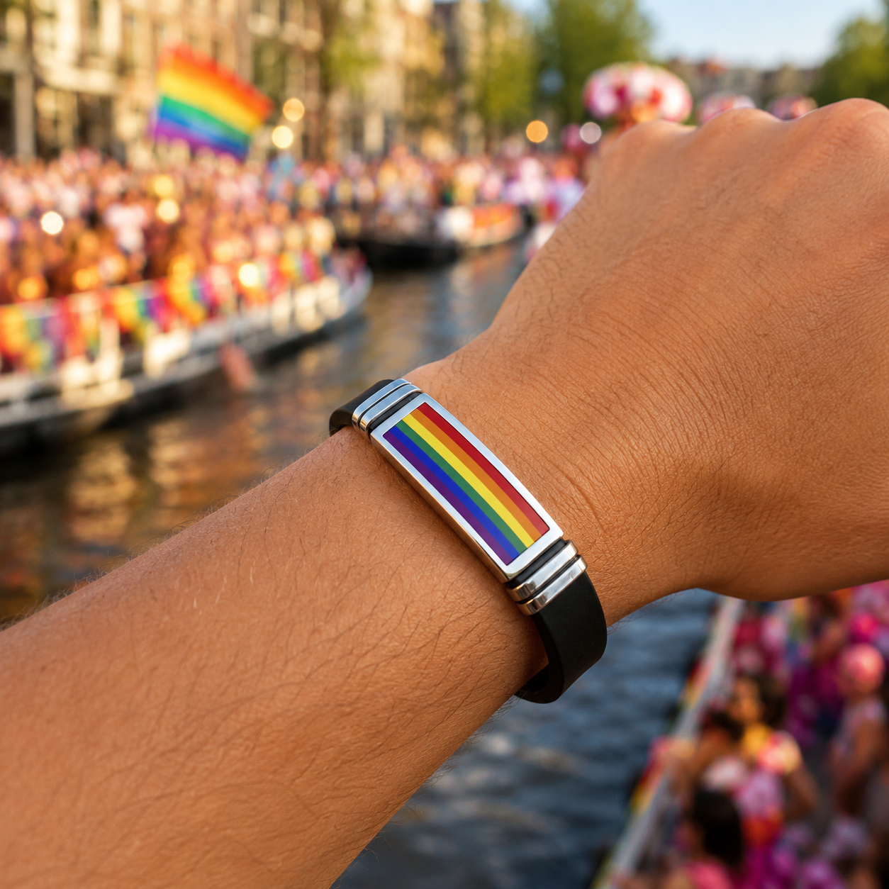 PRIDE FLAG BRACELETE