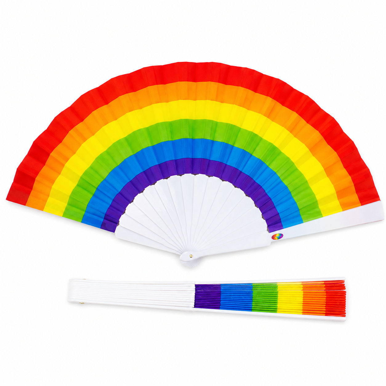 PRIDE RAINBOW FAN