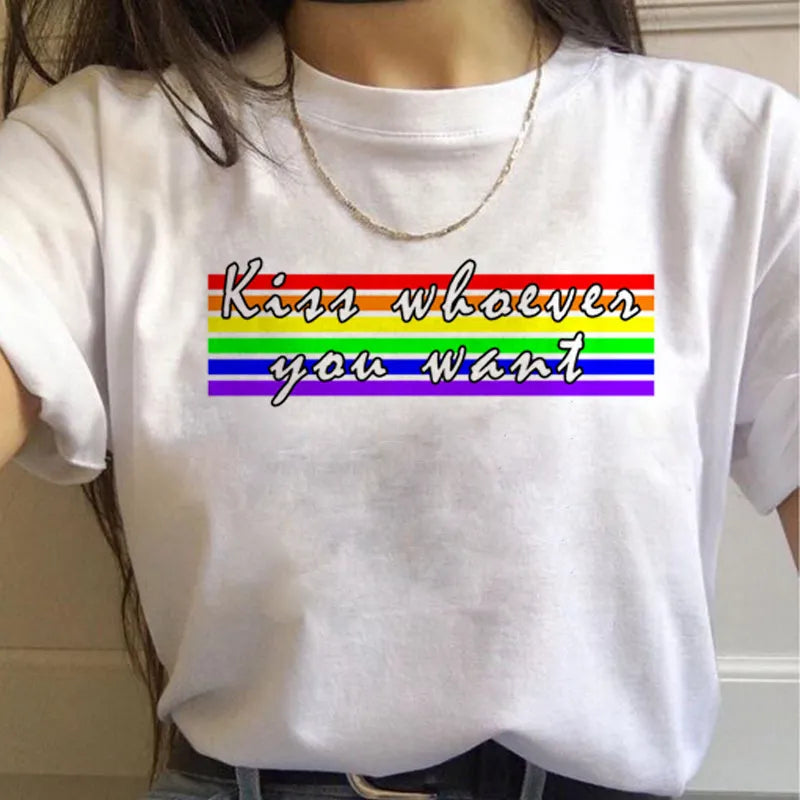 KISS WHOEVER YOU WANT TEE